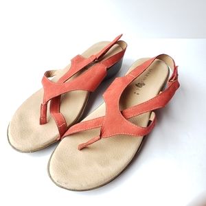 Maravilla cute red strapy sandals-adjustable strap